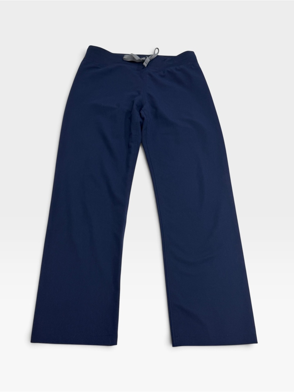 FIGS Women’s Navy Blue Straight-Leg Drawstring Scrub Pants Size XS